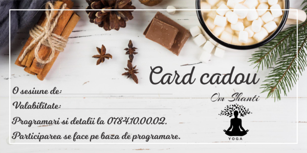 card cadou sarbatori 2025 Card cadou